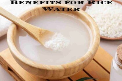 Benefits for Rice Water